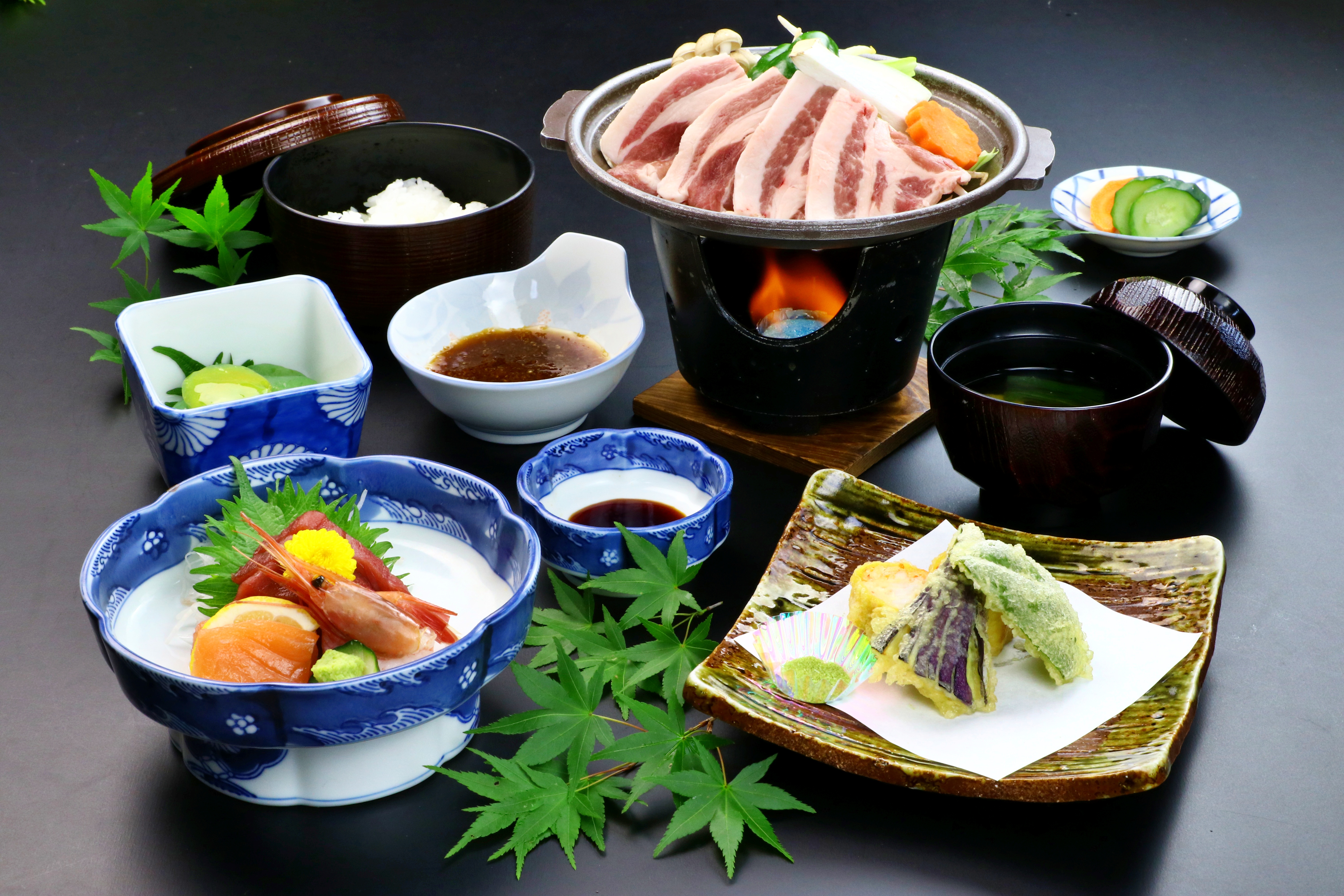 連泊のお客様にも飽きが来ないよう工夫しております。 たくさん召し上がってください♪