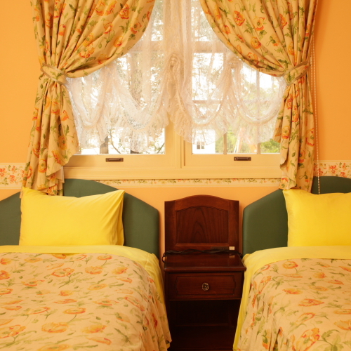 Room: The Laura Ashley and Sanderson fabrics are so cute!
