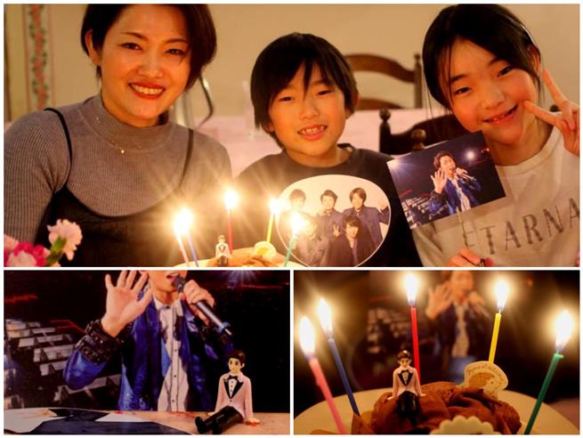 大好きな推しのお誕生日を家族でお祝い～