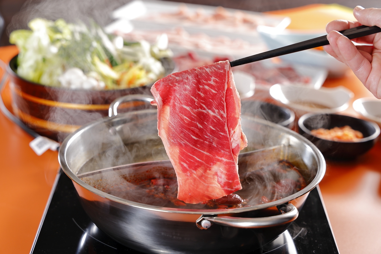 【夏のしゃぶしゃぶコース】自然溢れる高原リゾート満喫（2食付）