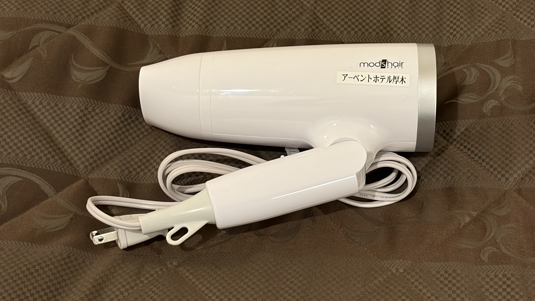 客室備品：マイナスイオンドライヤー