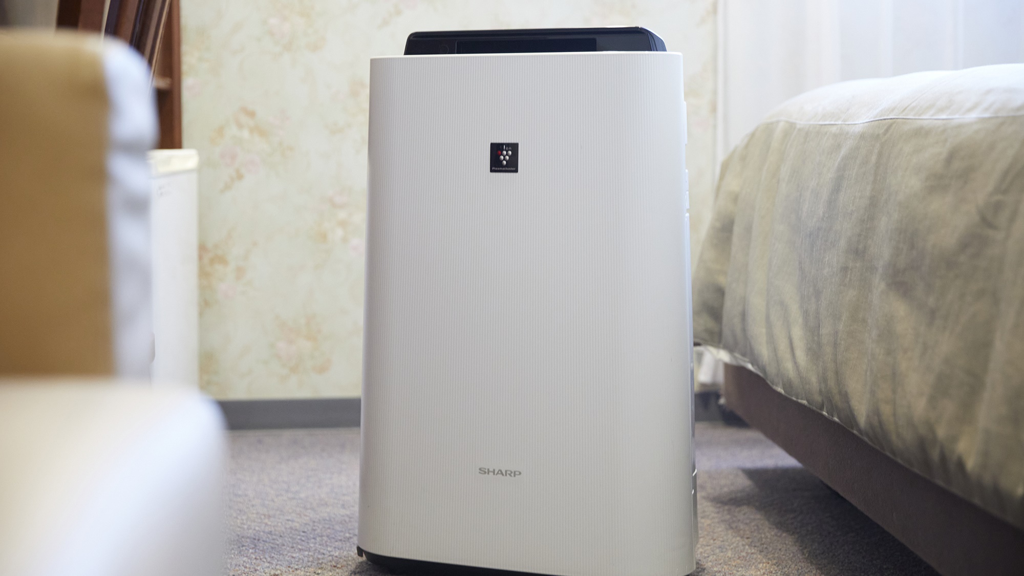 デラックスシングル、ハリウッドツインのお部屋には空気清浄機を設置しております