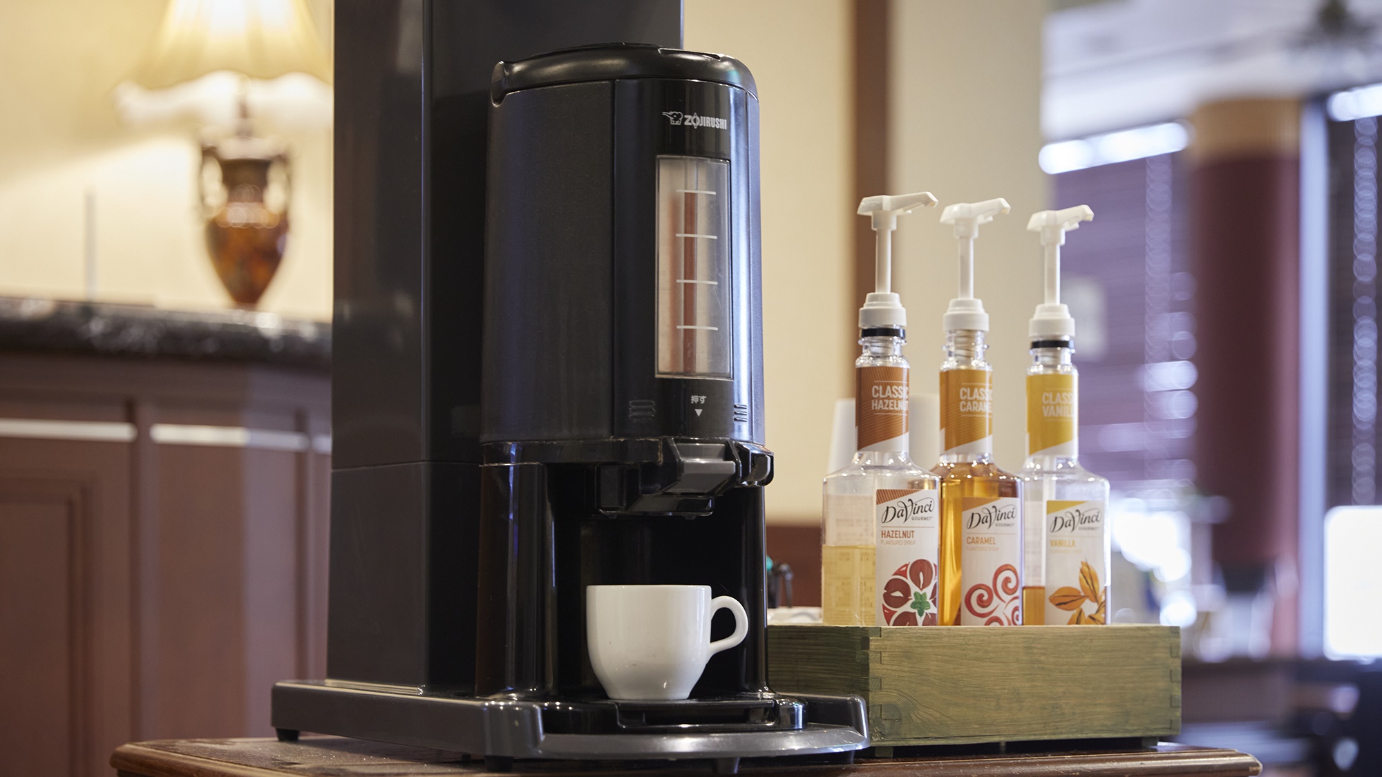 15～23時にはウェルカムコーヒーの無料サービスがございます