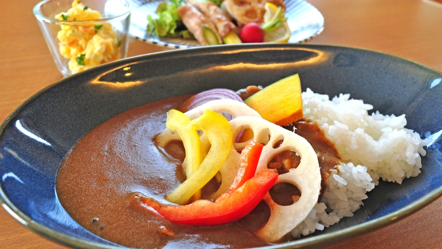 【夕食パターン①】野菜たっぷりのカレー