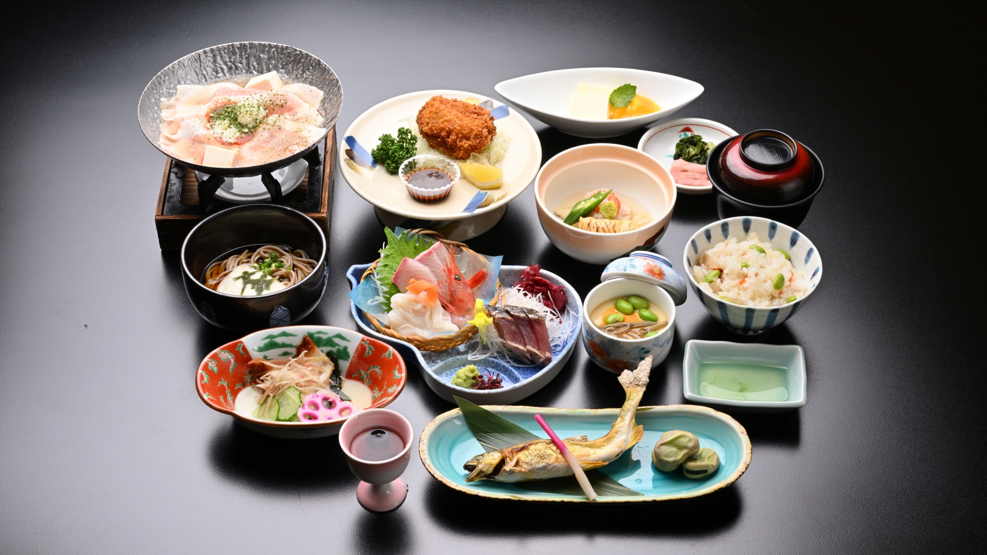 *【ゆうゆう会席】25年夏のお食事一例