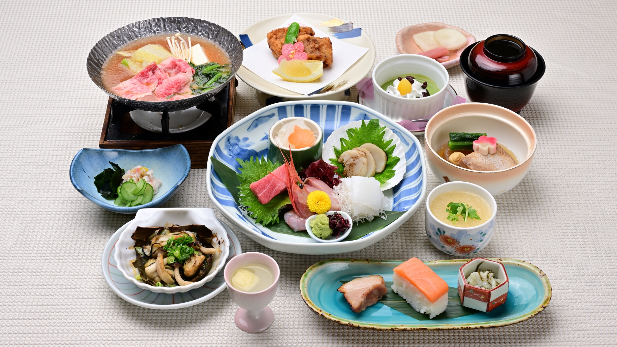 *【おわら会席】25年冬のお食事一例