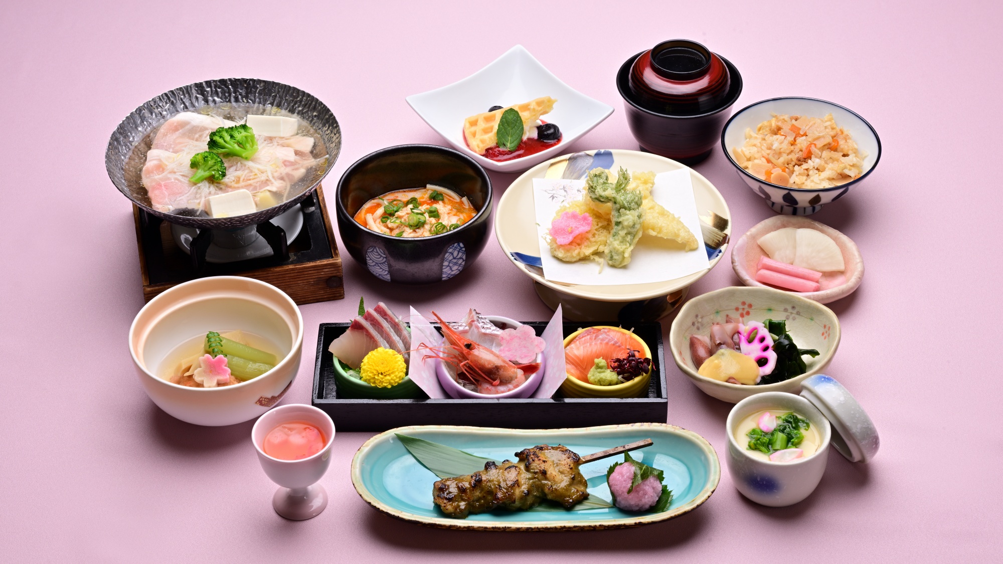 *【ゆうゆう会席】26年春のお食事一例