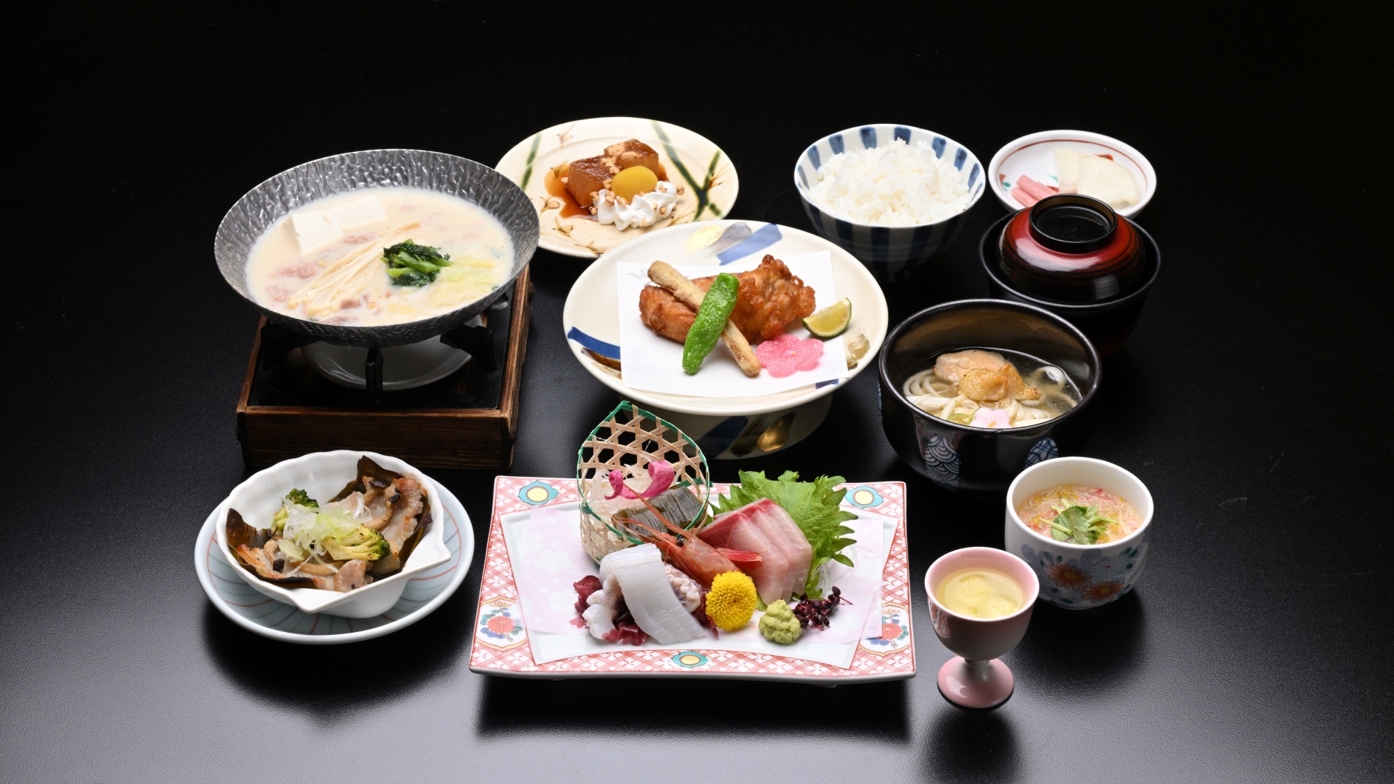 *【ゆめの森会席】26年冬のお食事一例