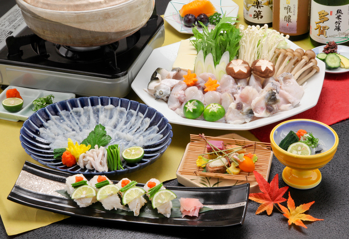 【冬季限定】ふぐ会席宿泊プラン