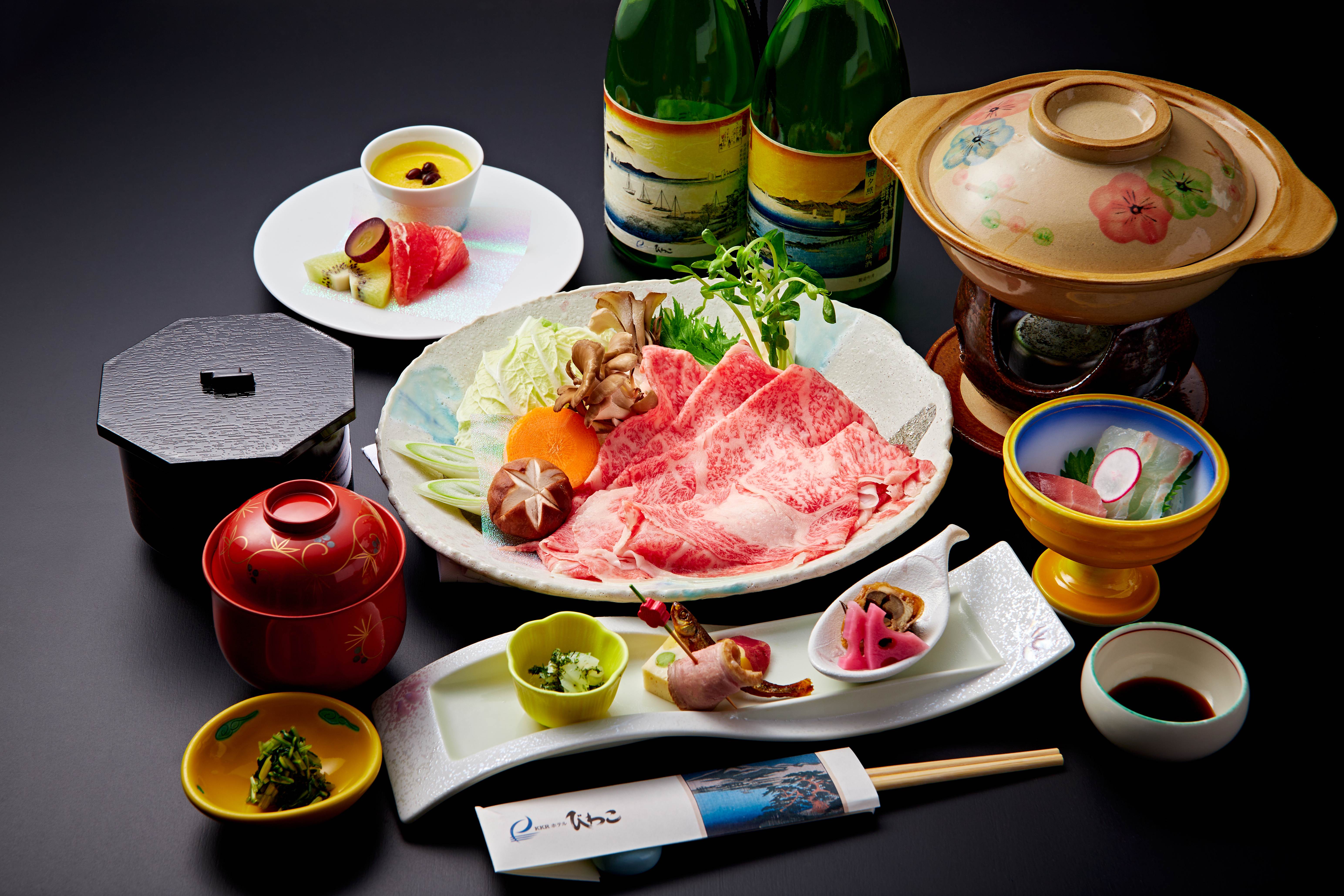 近江牛グルメ膳（すきやき又はしゃぶしゃぶ）