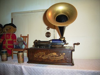 エジソン式蝋管蓄音機