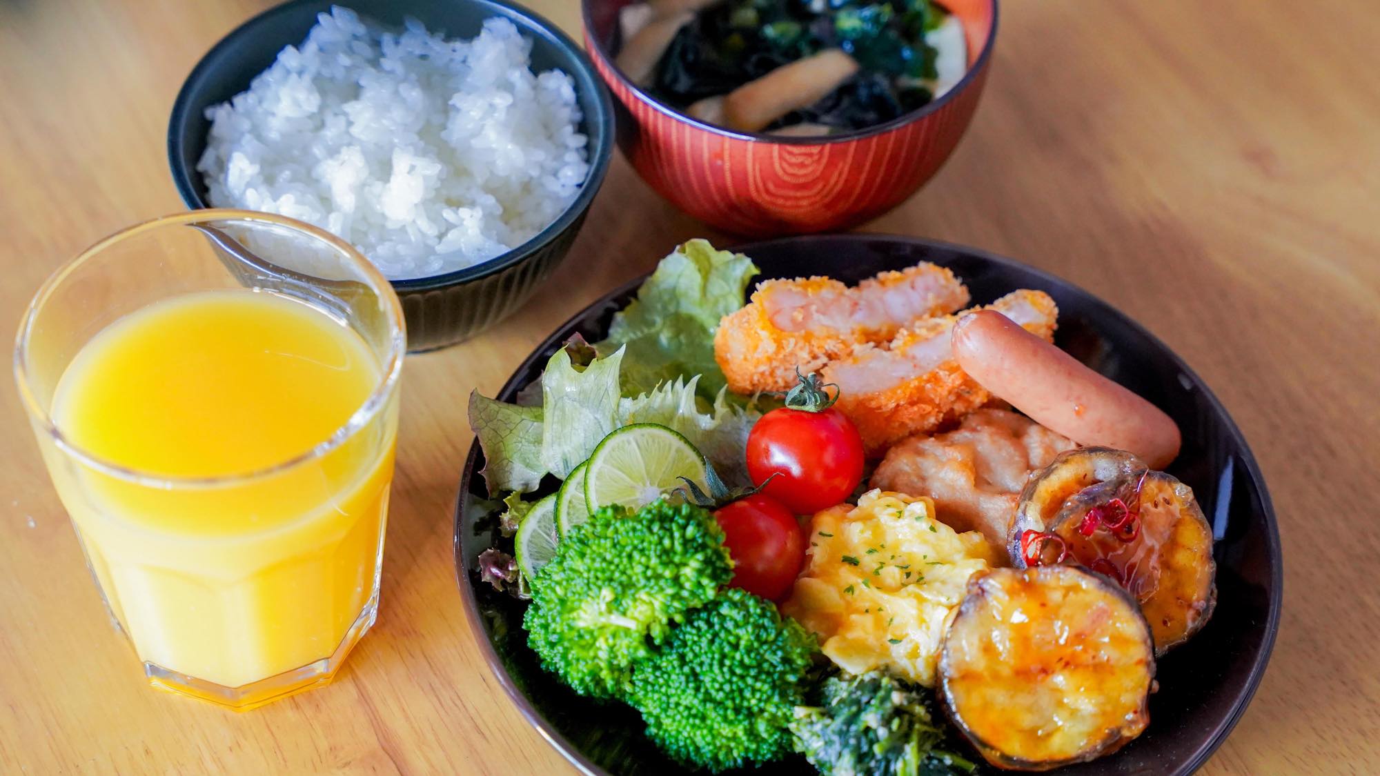 朝食ビュッフェ