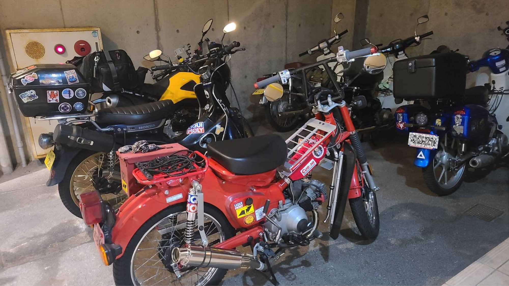 ツーリングのバイカーも安心