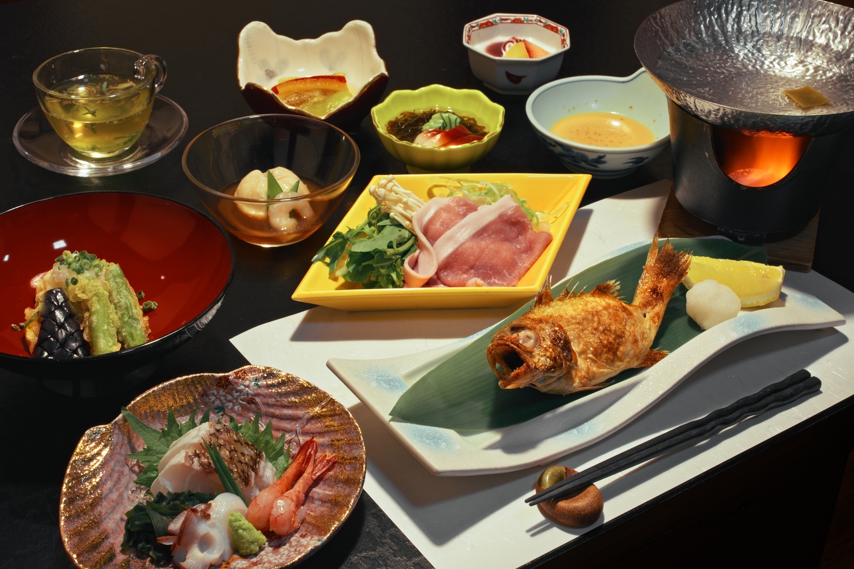 【のどぐろと地酒】ワイングラスでおいしい日本酒！金賞受賞で『のどぐろ塩焼き』を堪能♪/2食付き