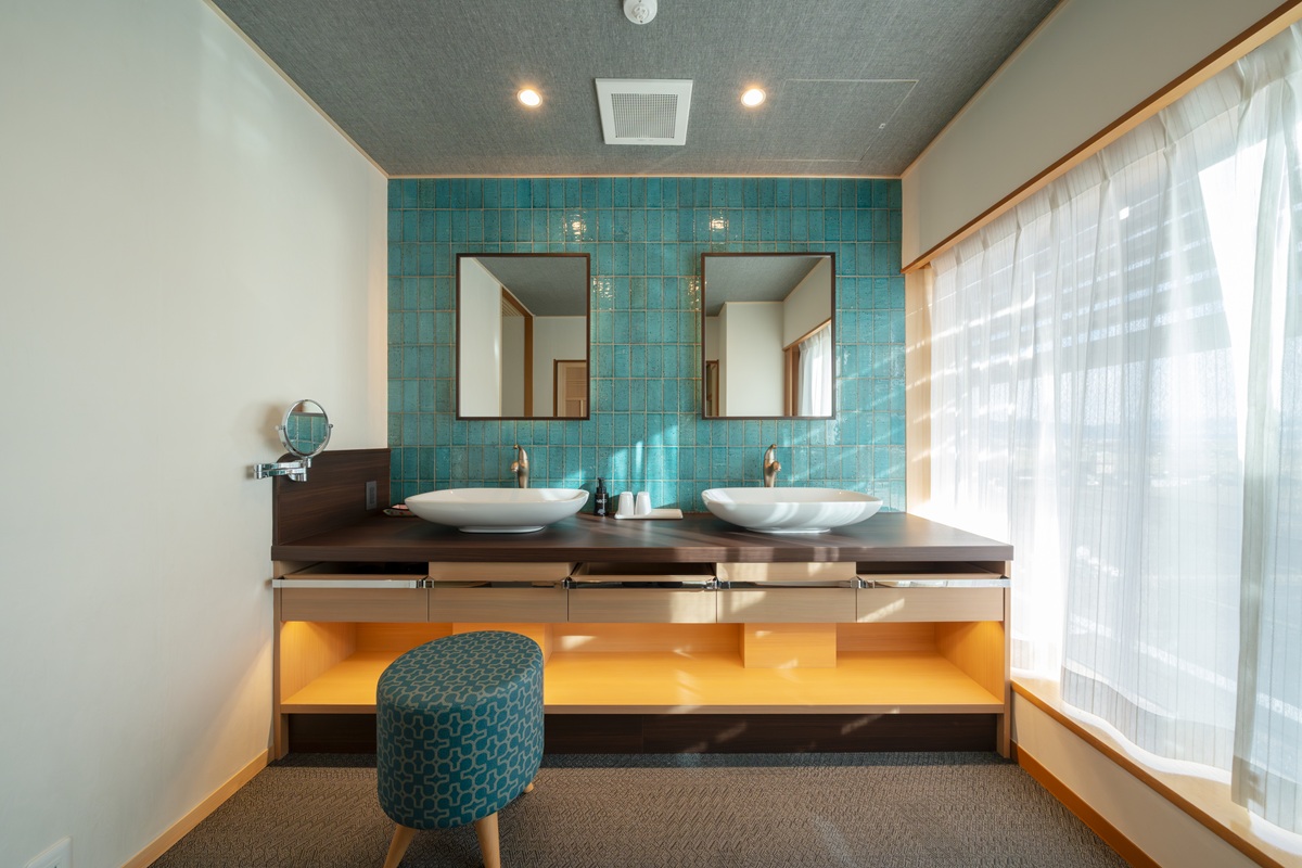 サウナ・水風呂付和洋室　瑠璃