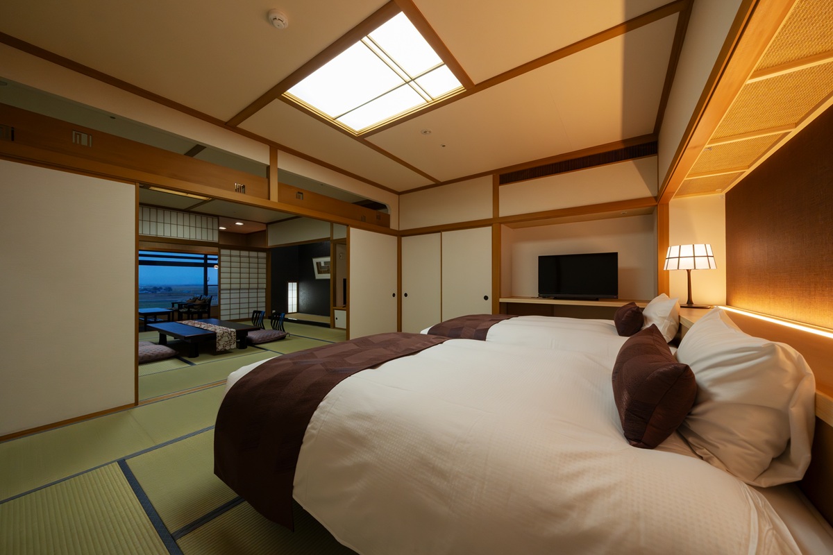 サウナ・水風呂付和洋室　瑠璃