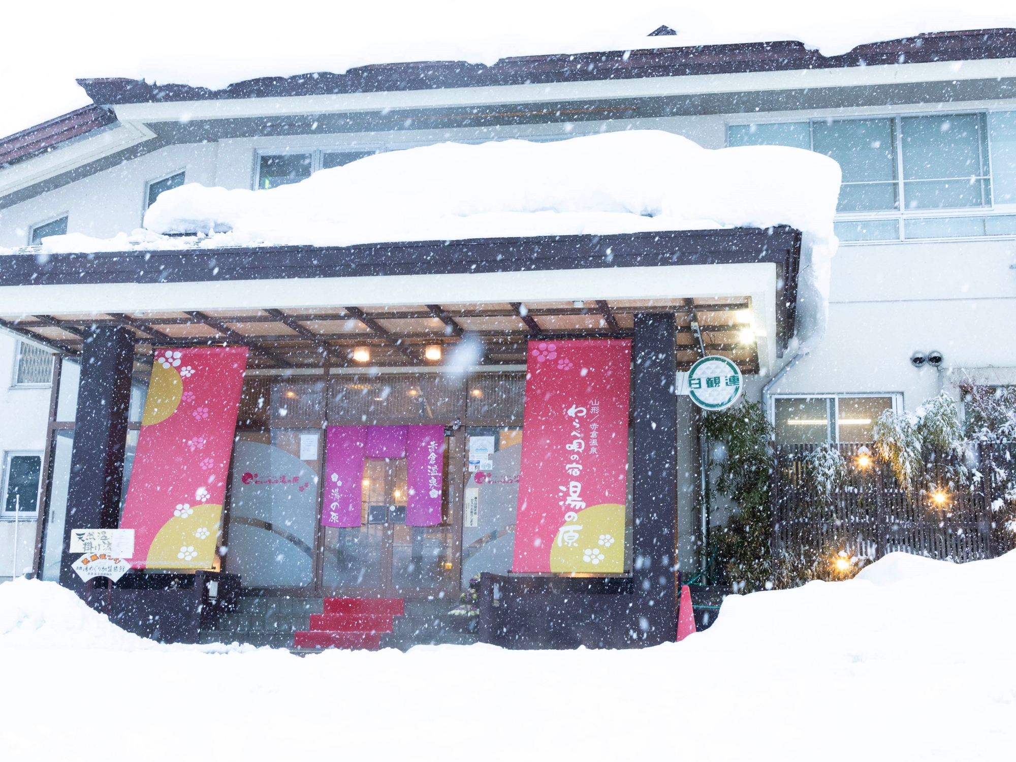 【外観】こんなに雪が積もっていれば雪遊びし放題！