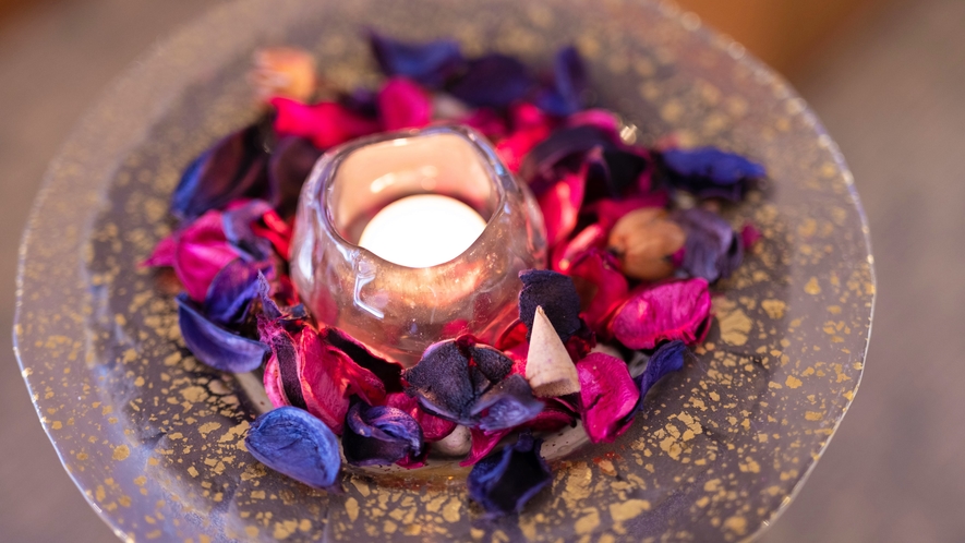 【館内】ホッと一息つける空間に彩りを。