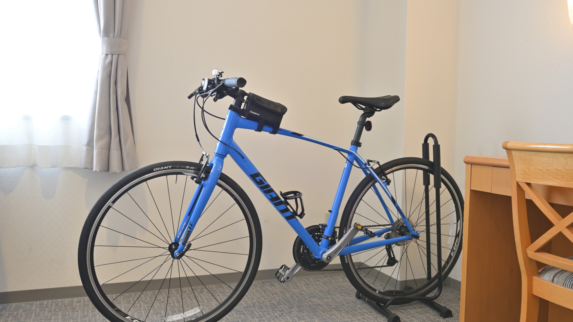 全客室自転車持ち込み自由