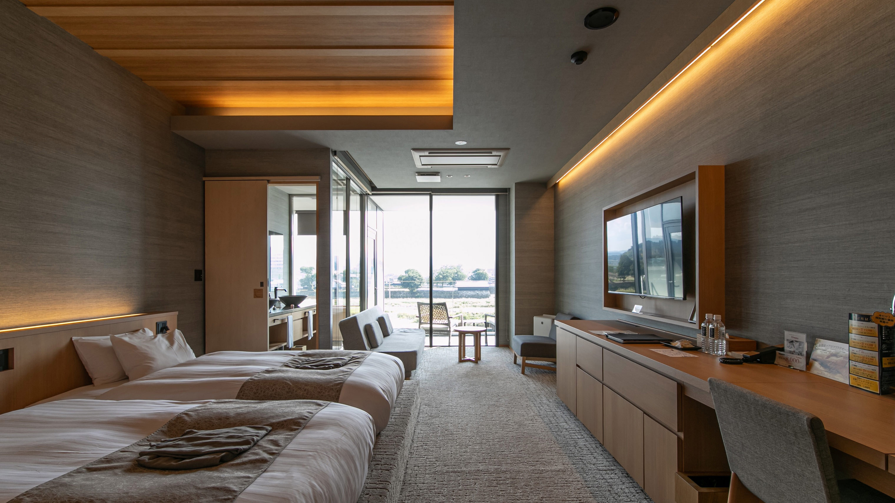 セミスイート和洋室　KAWASEMI＜客室温泉＞【禁煙】