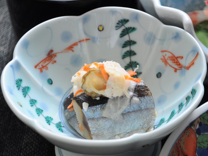 【お食事の一例】サンマの飯寿司