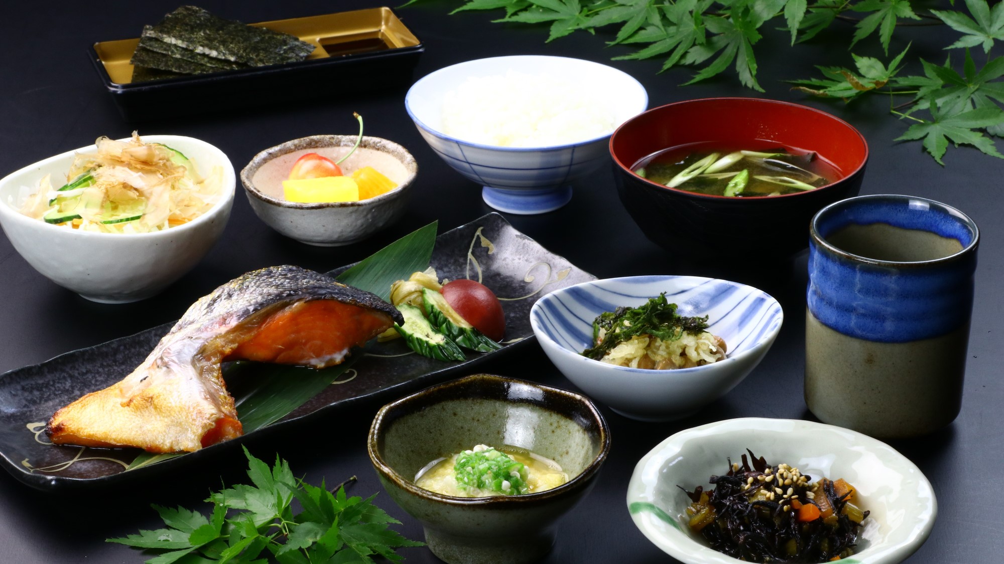 【うめや和朝食例】