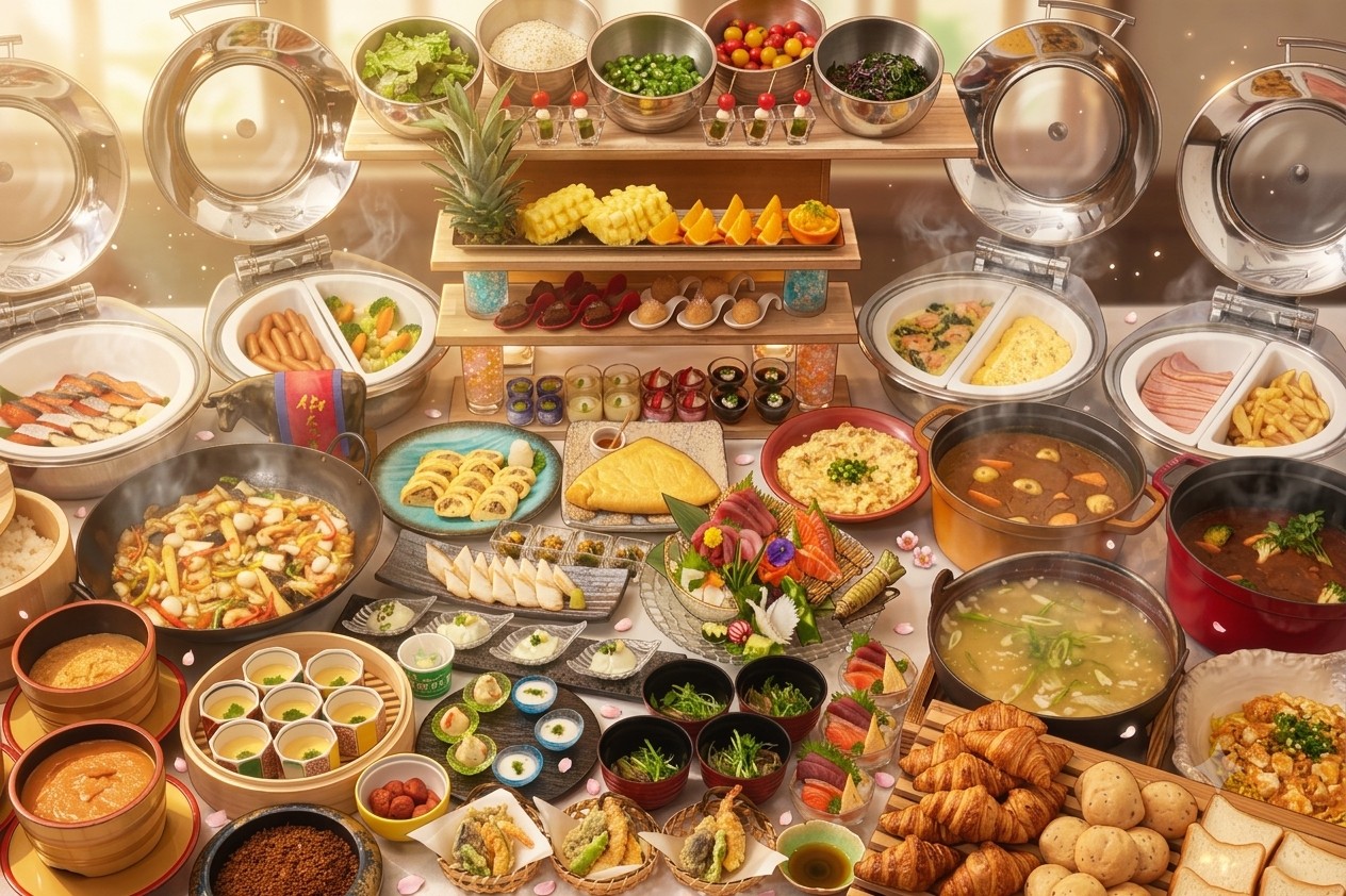 朝食バイキングイメージ