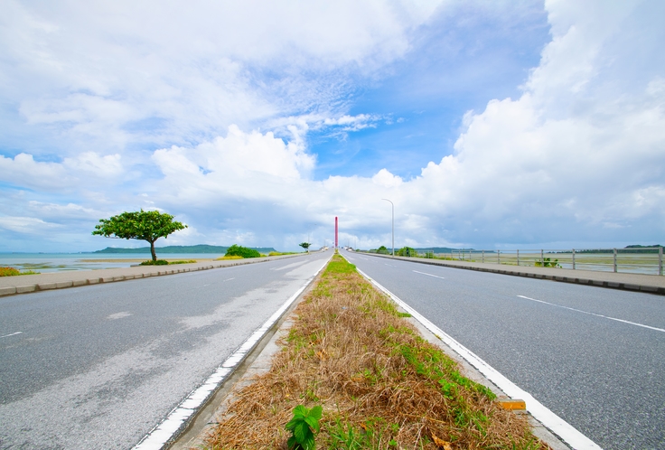 海中道路