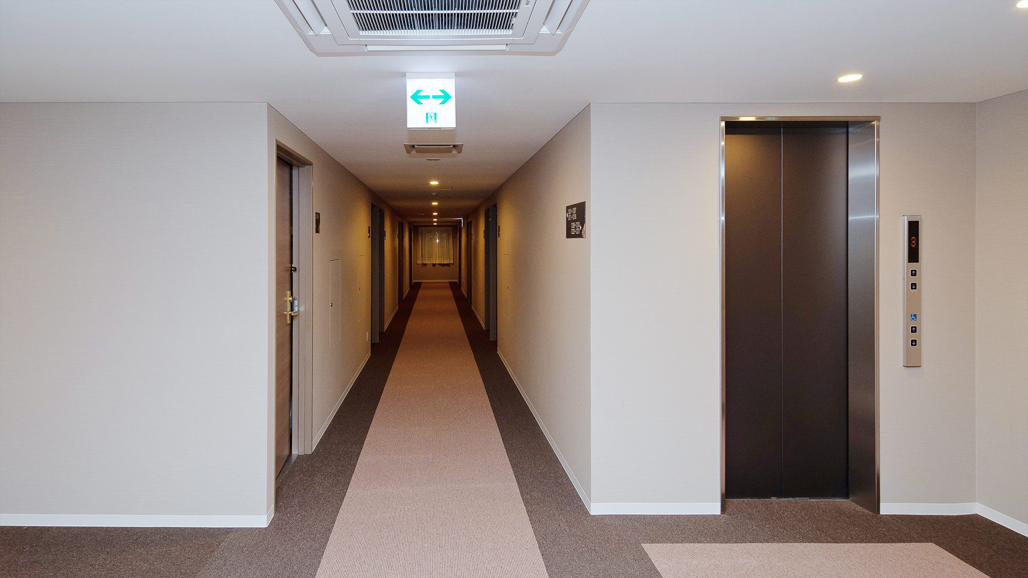 【別館　客室通路】