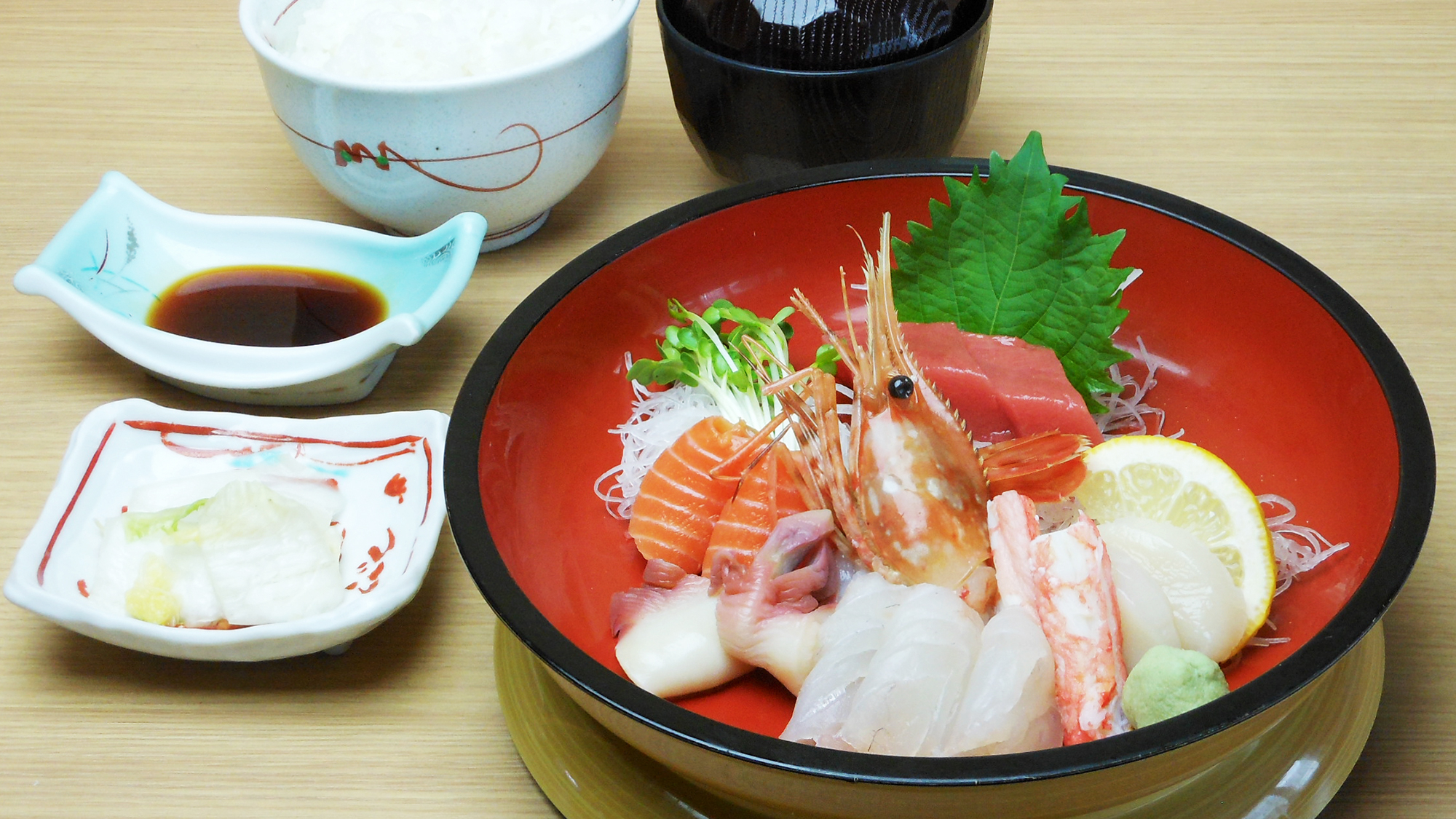 【レストラン福鶴亭】お造り膳