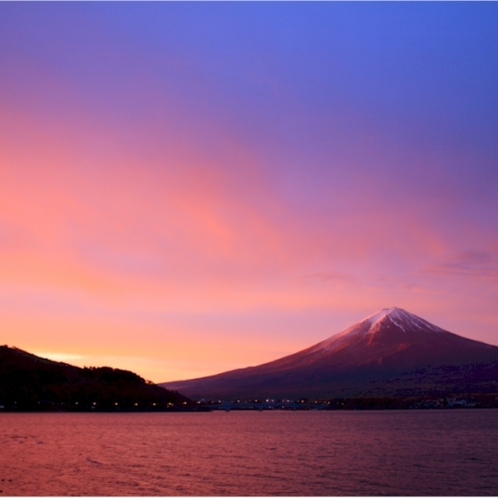 【富士山ギャラリー】朝焼けの富士山