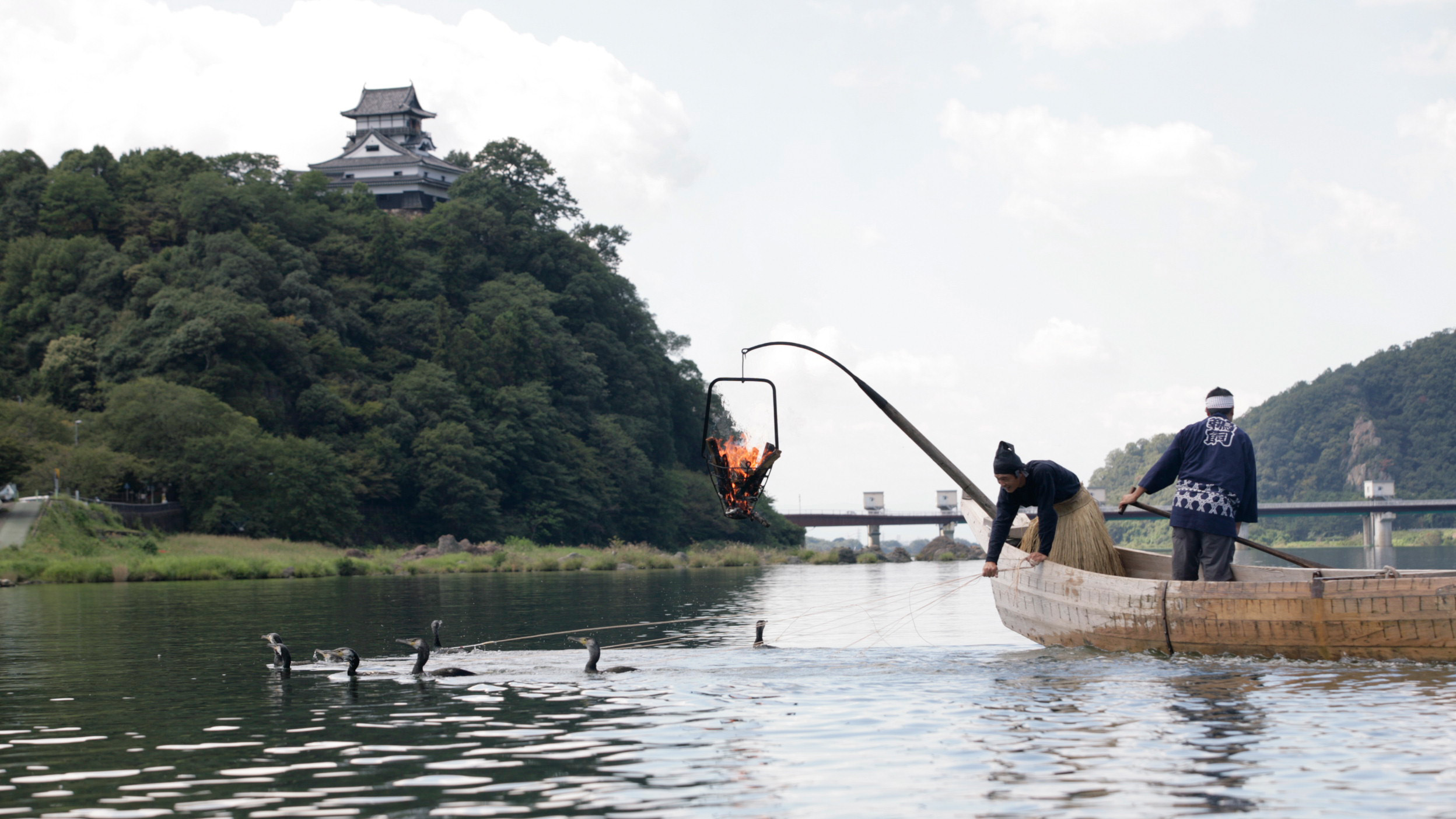 「木曽川うかい」の様子です。