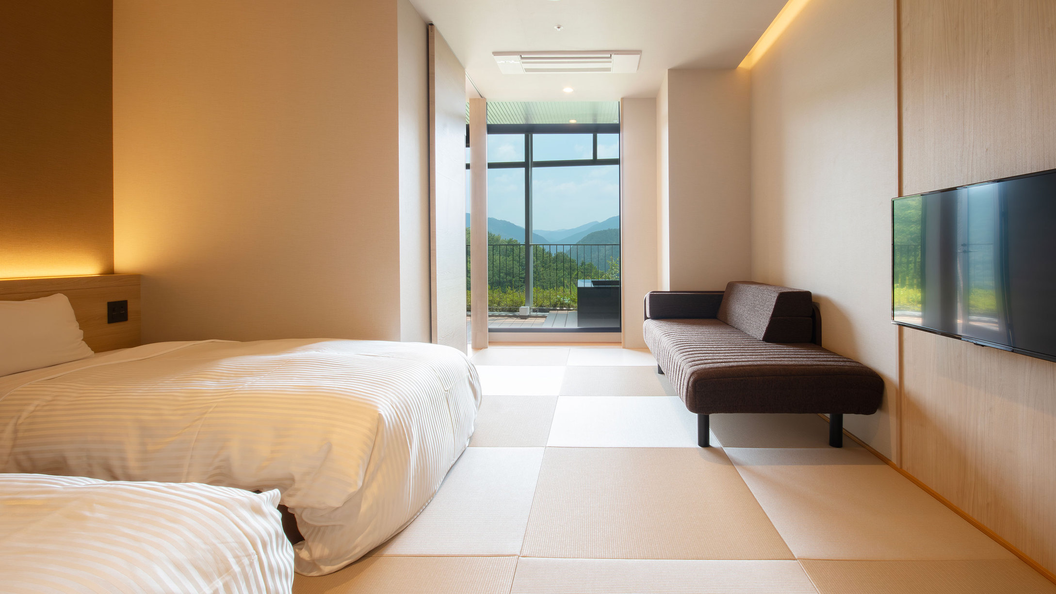 スーペリア露天風呂付和ベッドツイン