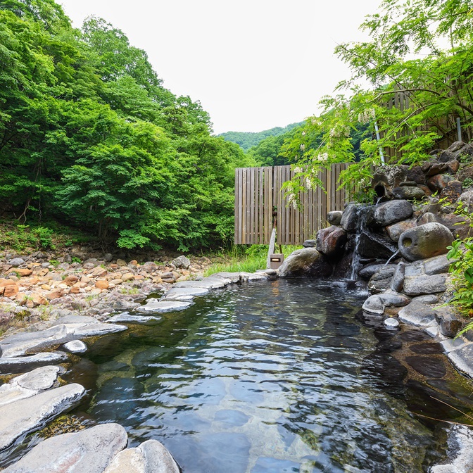 【２食付き】大自然と静けさを満喫・秘境の中の秘湯・源泉かけ流し・至高の休日