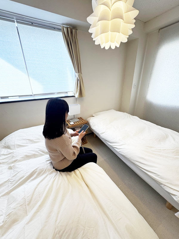 3階ベッドのおしゃれな照明