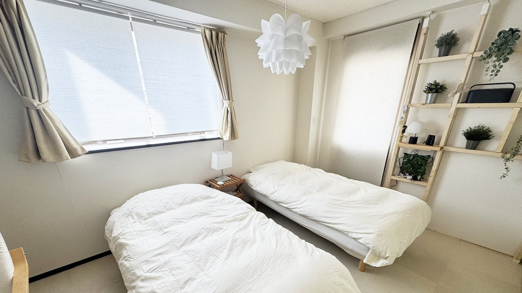 3階でベッド2つでご用意させていただいた場合のイメージ図です