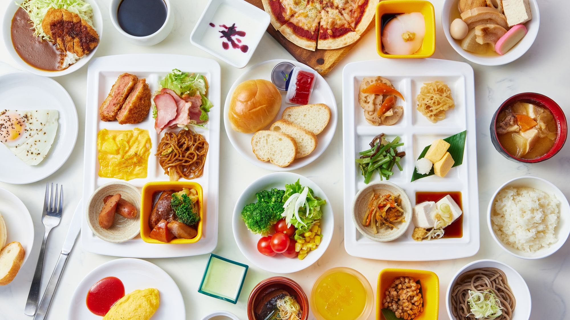 朝食ビュッフェ