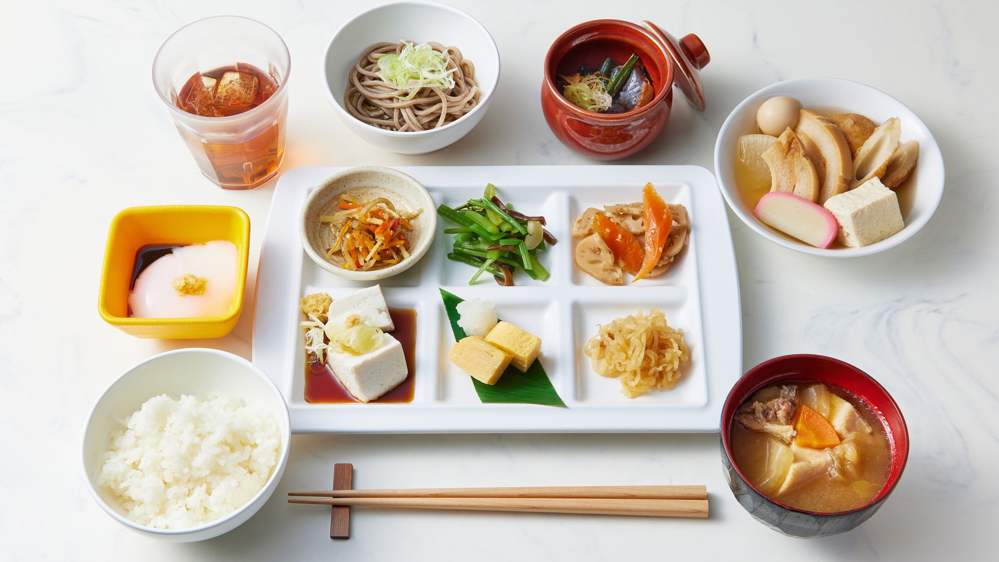 朝食ビュッフェ