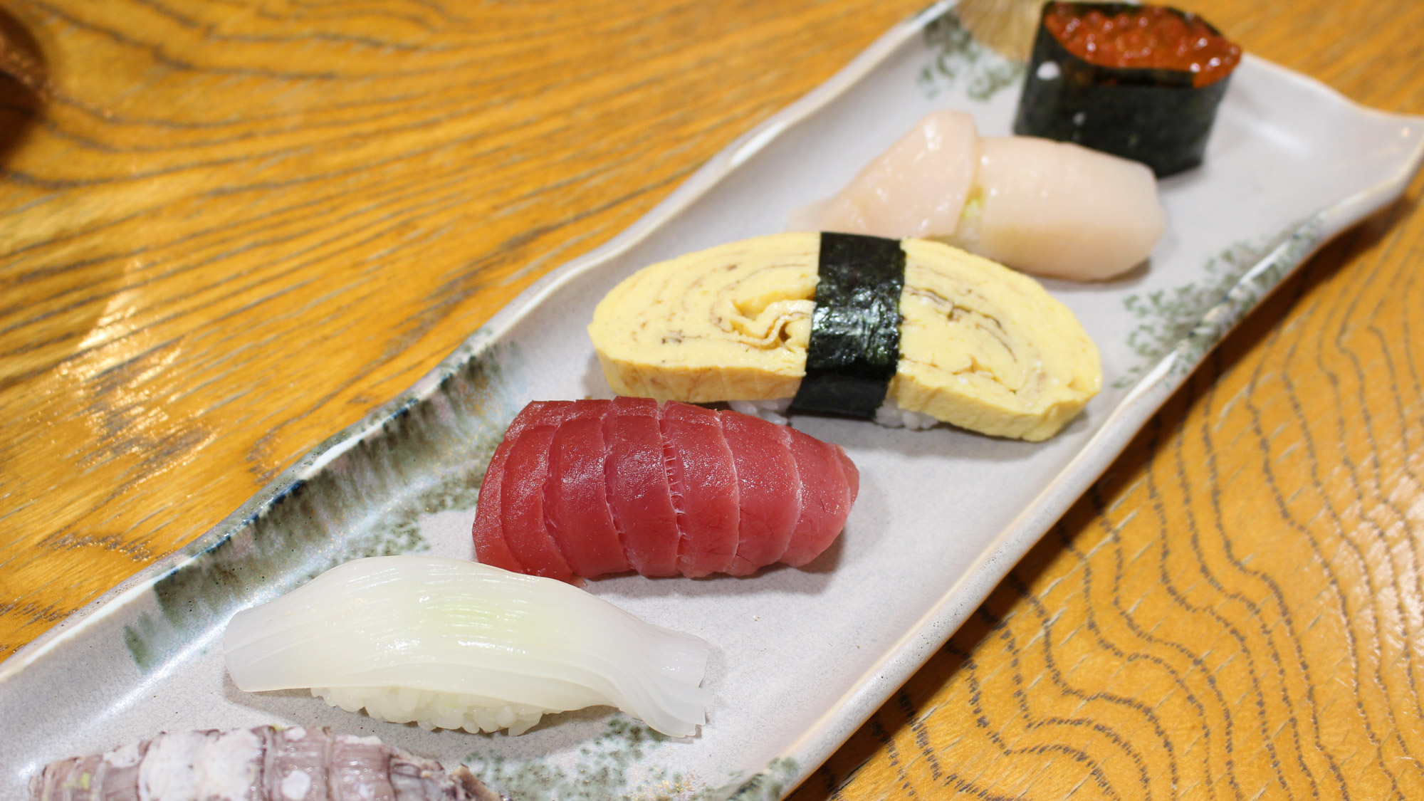 *［ご夕食一例／寿司］青森県近海の天然素材をふんだんに使ったお寿司を是非ご賞味ください