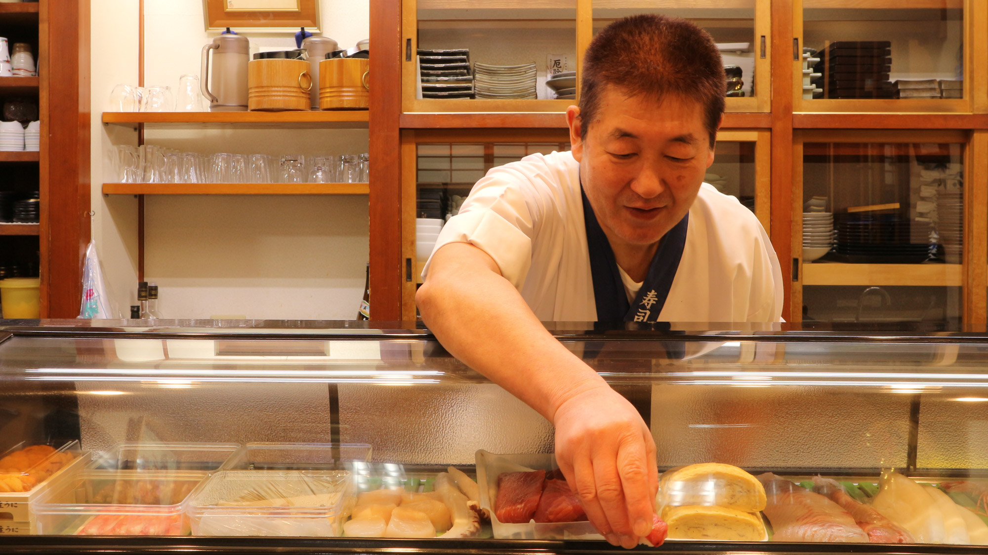 *[大将]青森県近海の天然素材をふんだんに使ったお寿司を、是非ご賞味ください