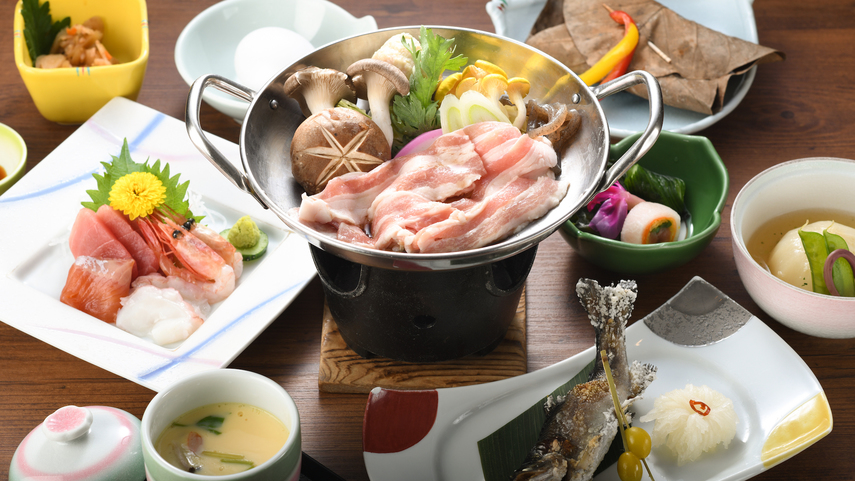★豚肉プラン★〜つつじコース