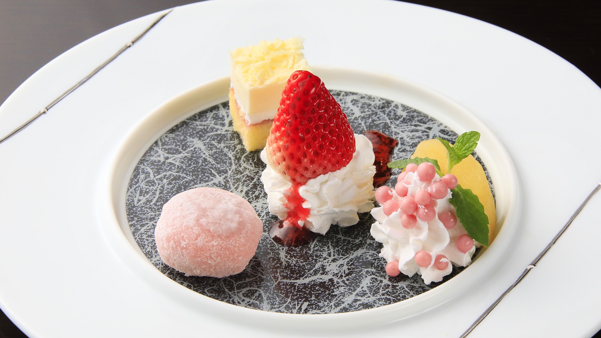 【夕食】食後のデザート