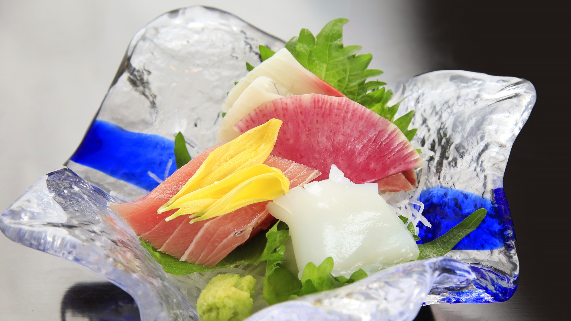 【夕食】季節の魚のお造り