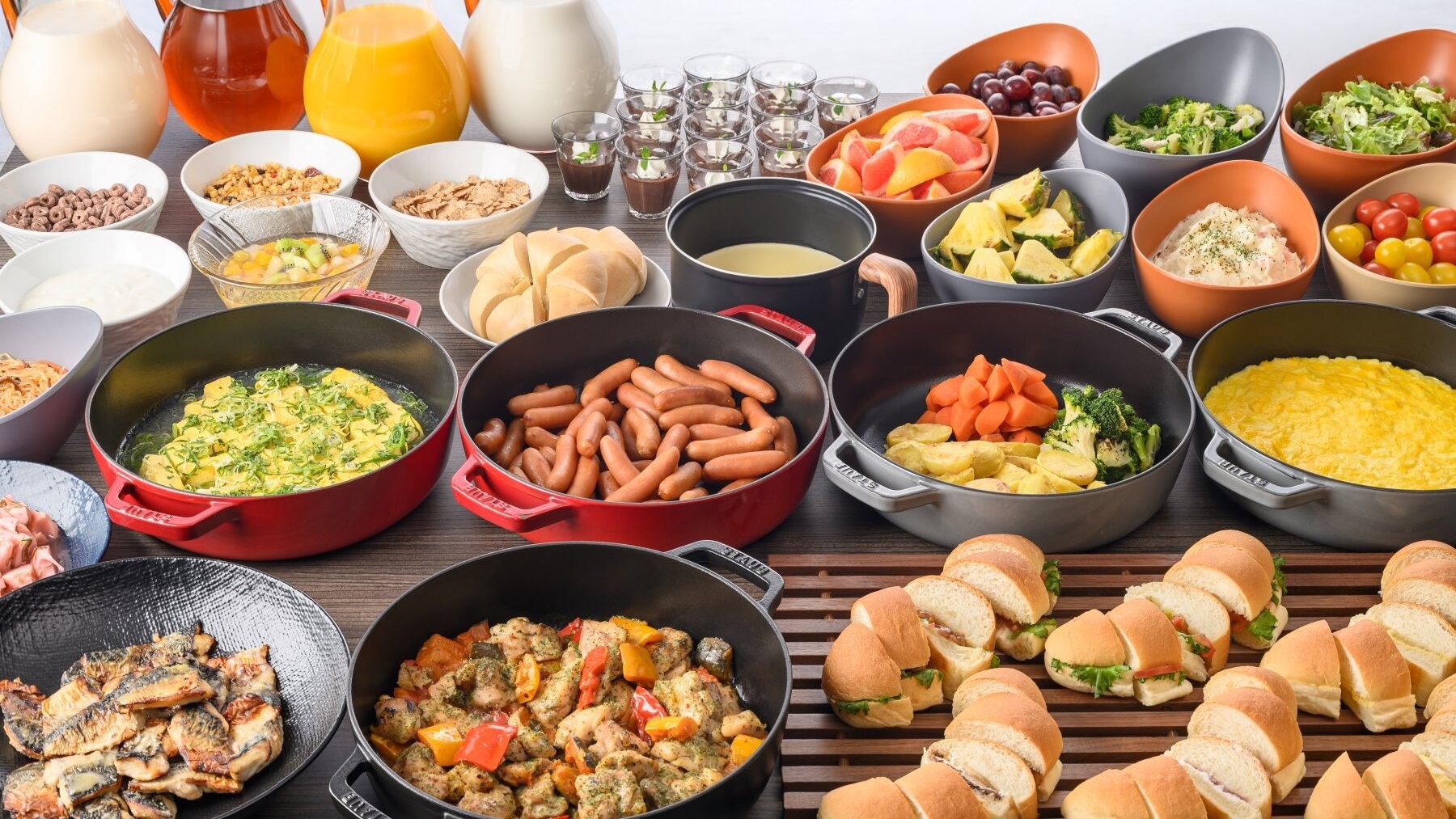 【朝食付きフルビュッフェ】3泊以上でお得に宿泊！【連泊割】