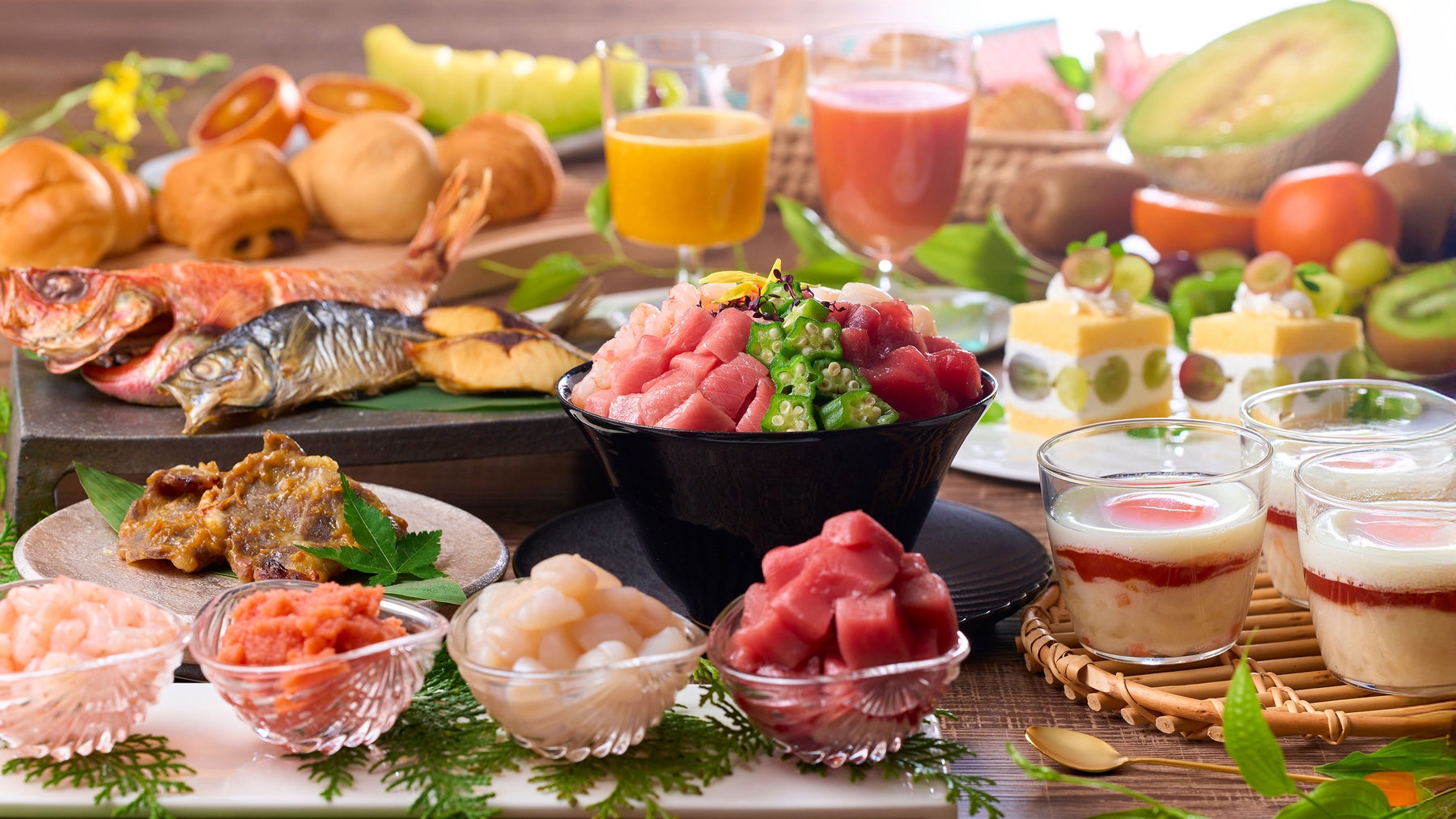 【夕食なし・朝食付】観光にもビジネスにも♪遅いチェックインでもOK　1泊基本バイキング朝食付