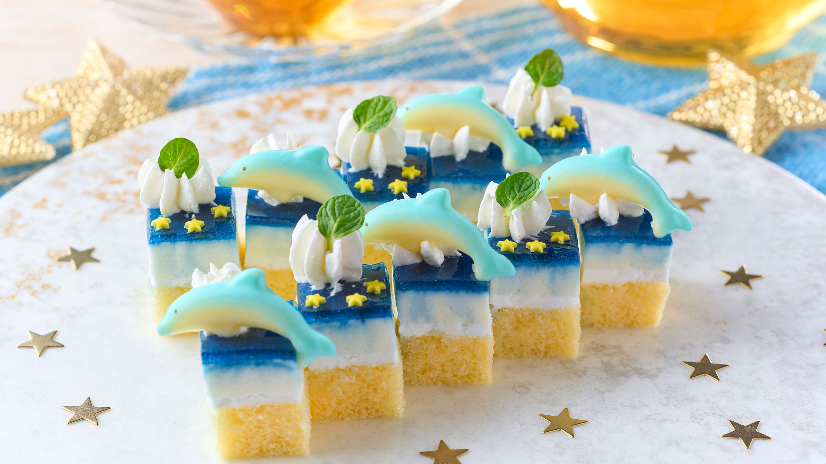 オーシャンブルーケーキ（7/1～8/31）　※イメージ
