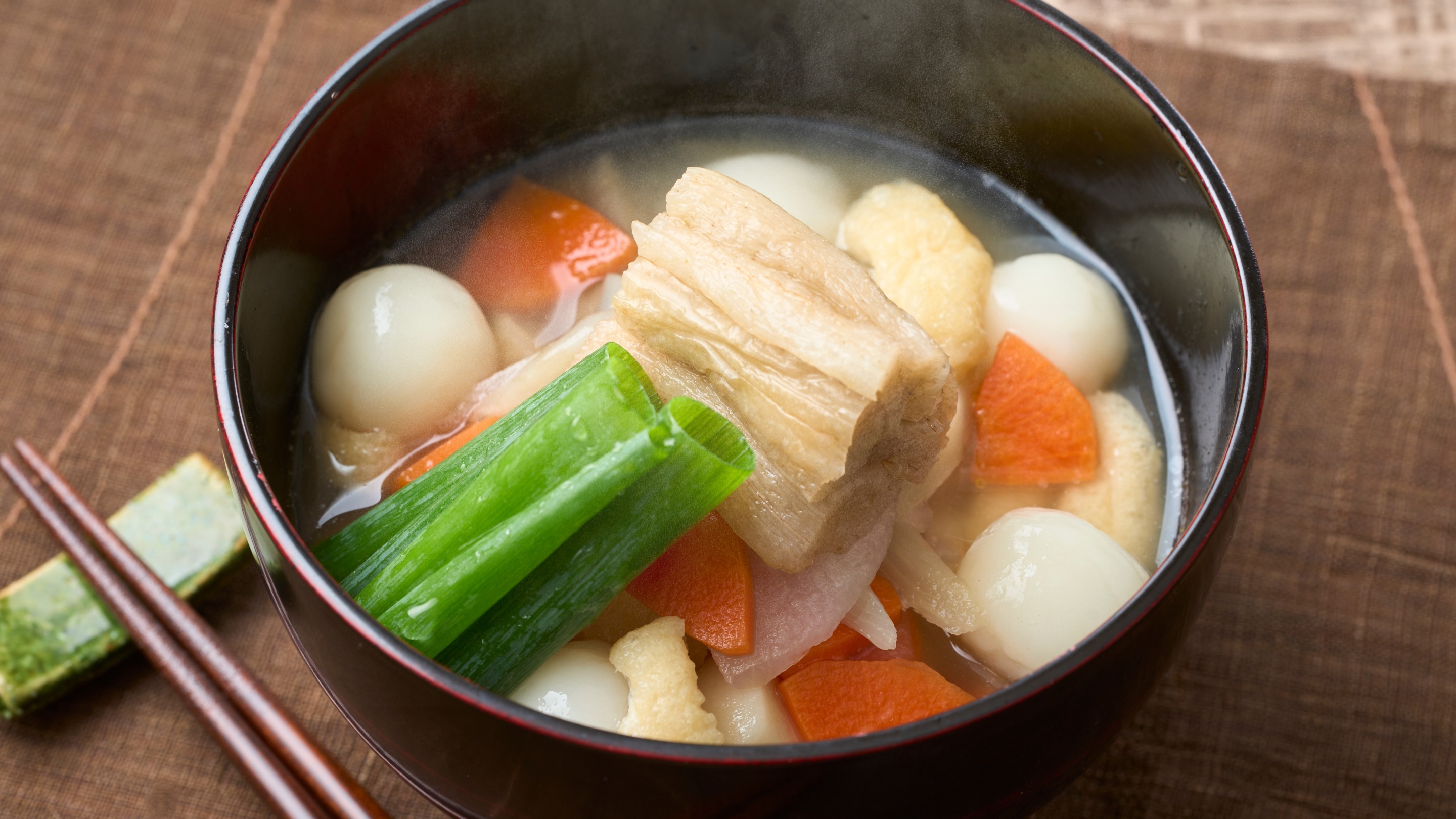 三日だんご汁（ご当地グルメ）　※イメージ