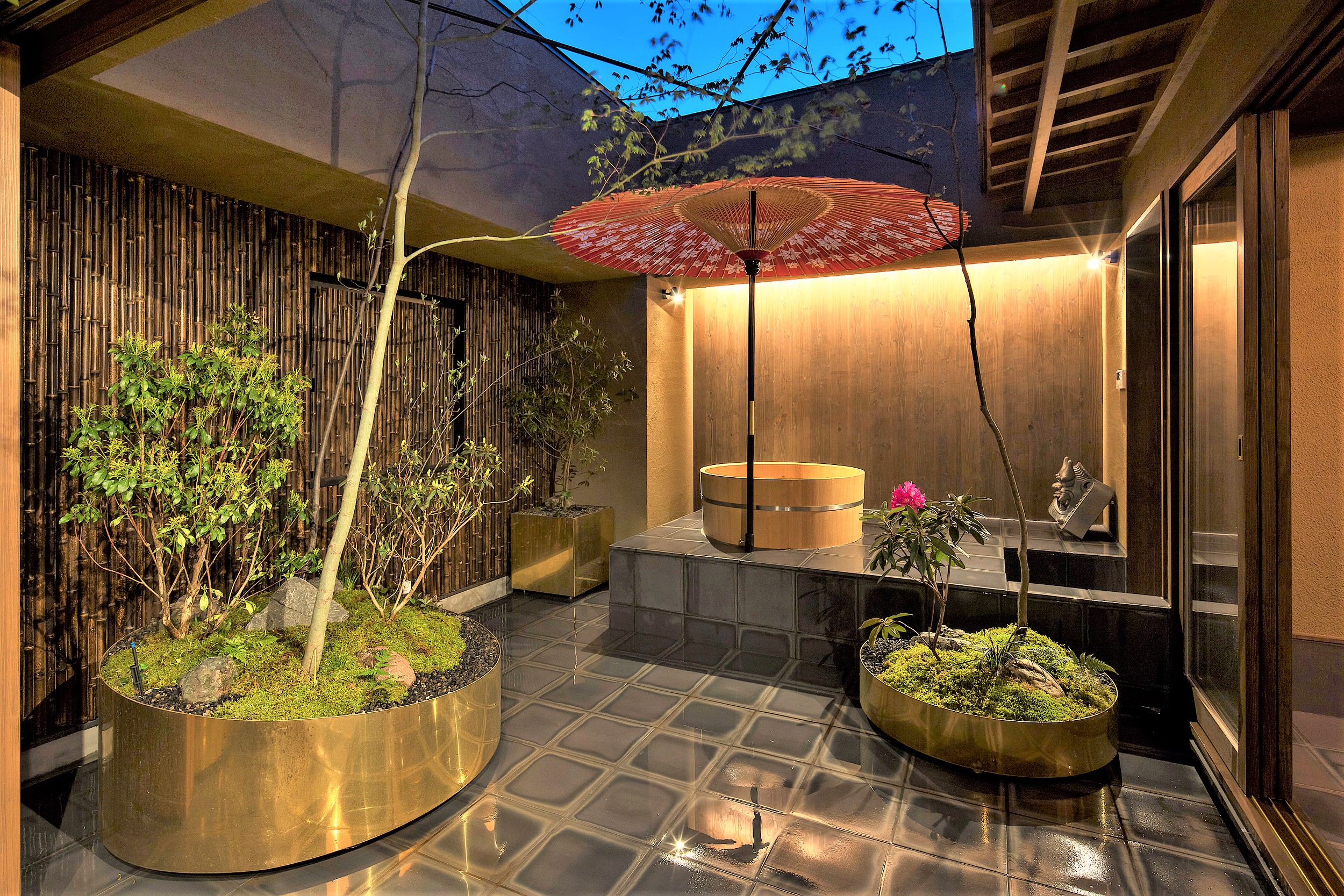 デラックススイート　プライベート露天風呂