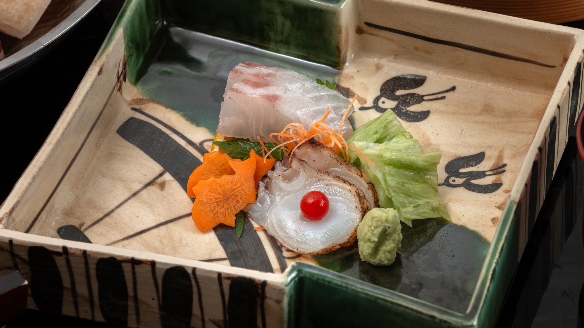 ■夕食一例｜旬の食材をお愉しみください。※夏イメージ