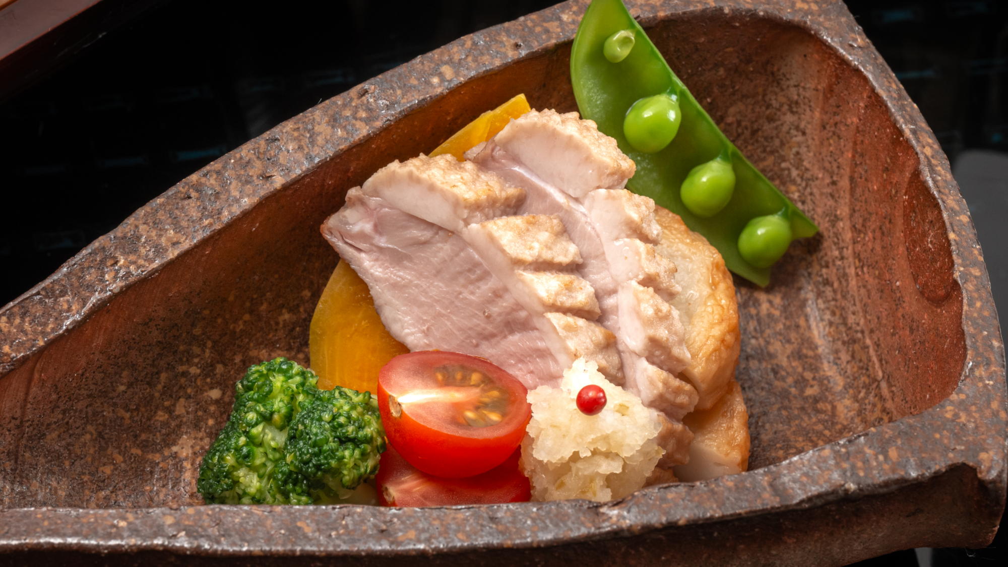 ■夕食一例｜旬の食材をお愉しみください。※夏イメージ